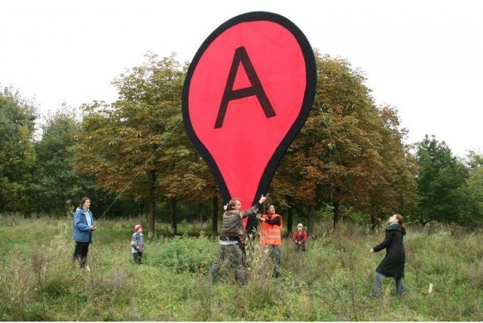 Real Life Google Map