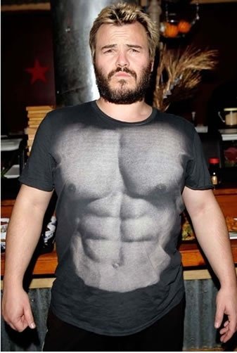 Jack Black Got Abs