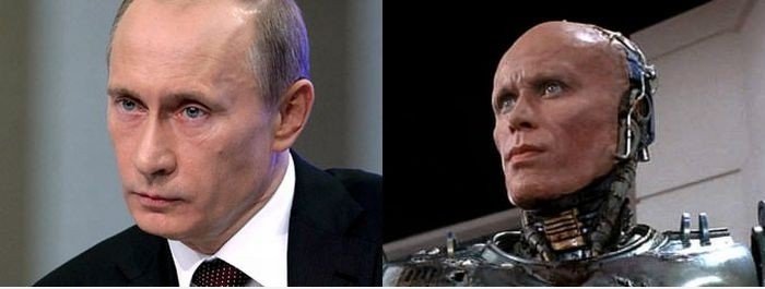 Vladimir Putin = RoboCop