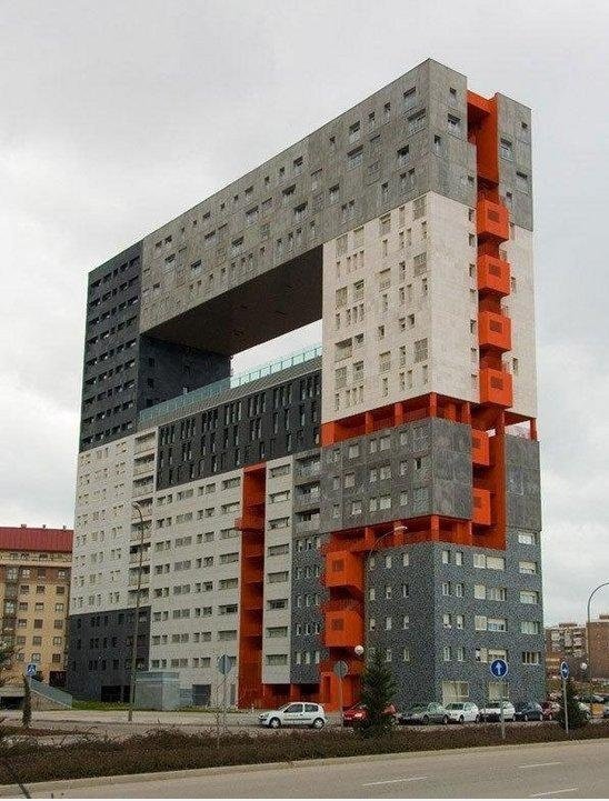 Tetris Gebäude