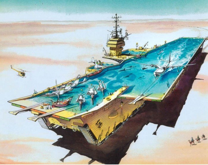 Ehrfürchtig Aircraft Carrier