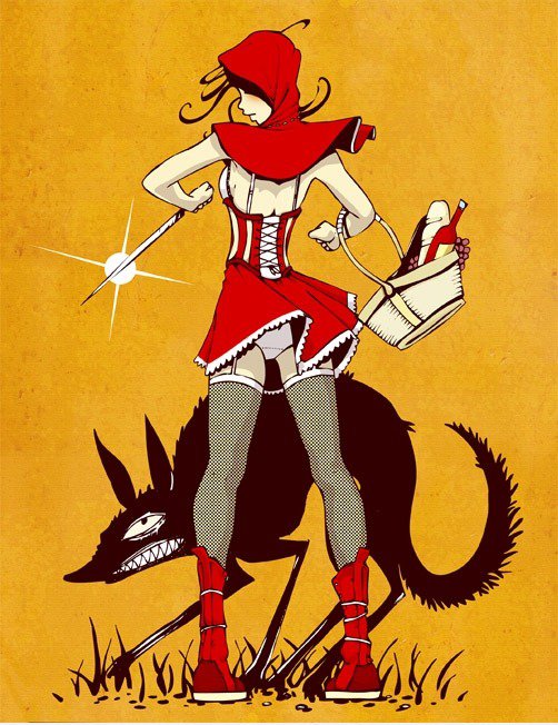 New Little Red Riding Hood