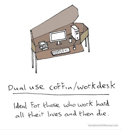 Dual-Use-Sarg / Schreibtisch
