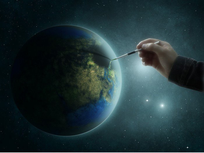 Zeichne mir die Welt