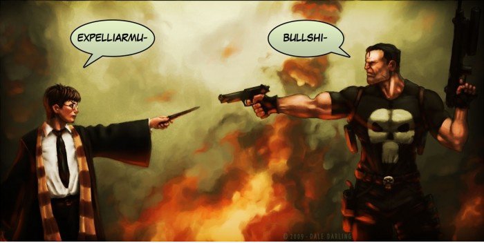 Harry Potter vs The Punisher