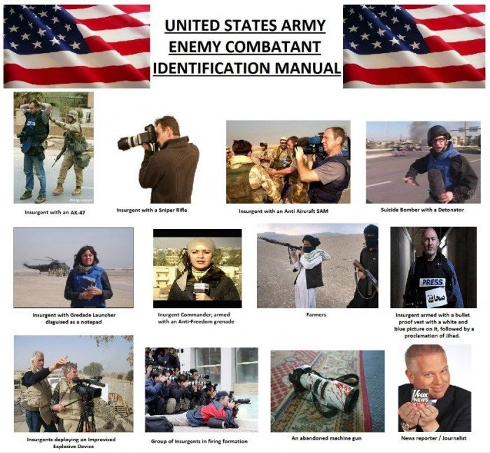 US Army Enemy Combatant Identification Manuelle