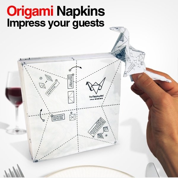 Origami Servietten