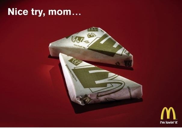 Netter Versuch, Mama ...
