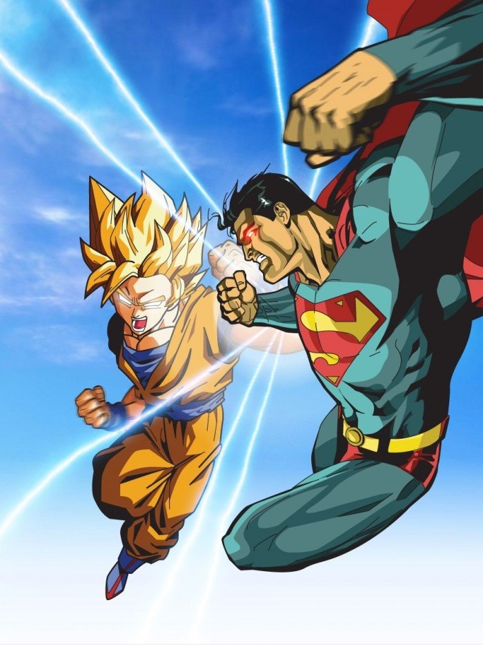 Superman vs Goku