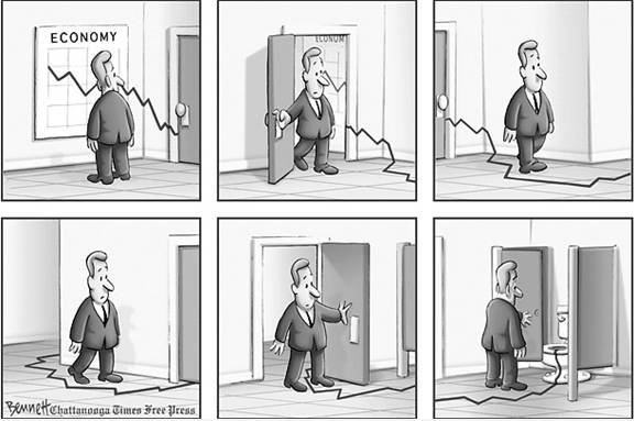 Plunge ... in die Toilette