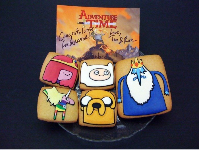 Nette Adventure Time Kekse