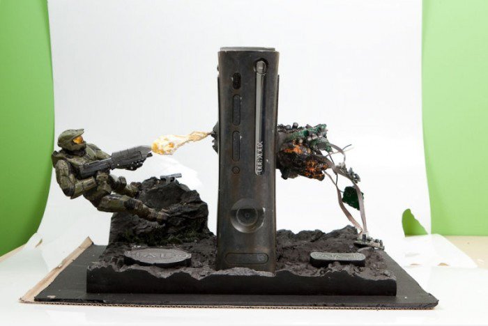 Ehrfürchtig Halo Xbox 360 Elite Console