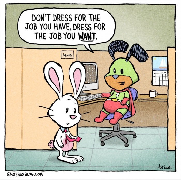 Kleid für den Job Sie wollen