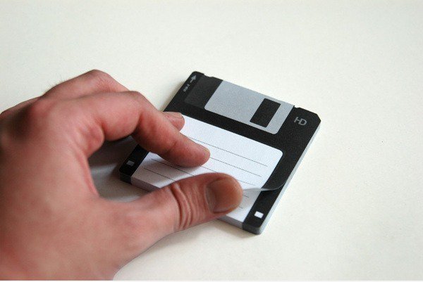 Floppy Hinweis