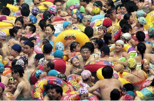 Japanische wie Schwimmen!