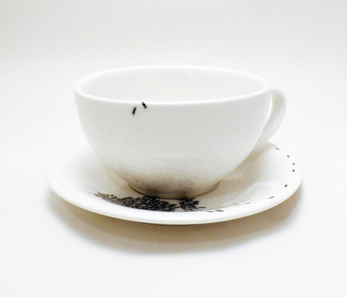 Gutes Design - Ants On My Tasse und Untertasse