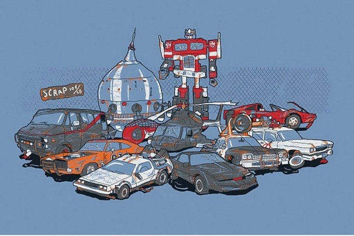 Transformers Goes To Dump