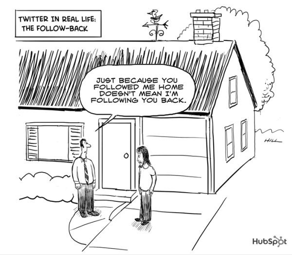 Twitter im echten Leben