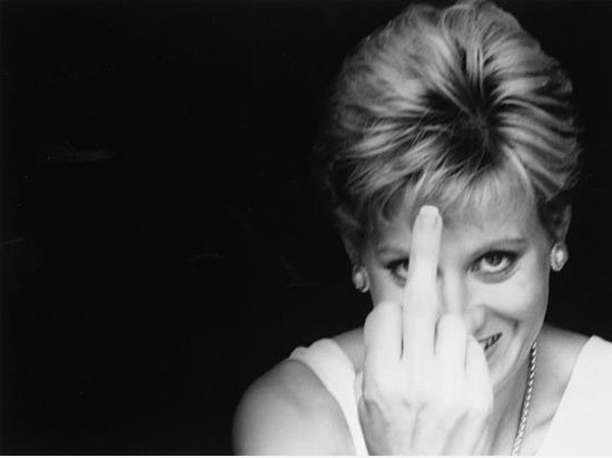Die eleganteste Mittelfinger
