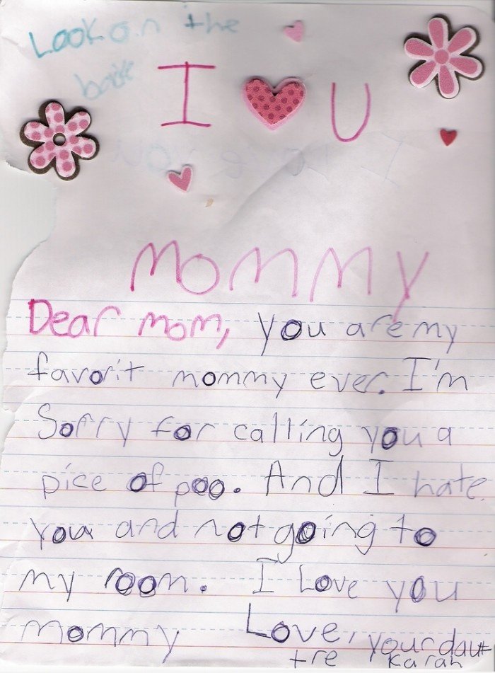I <3 u mommy