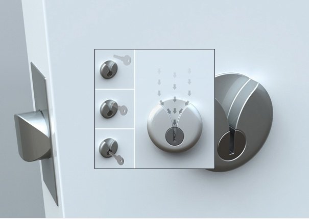 Verpassen Key Hole