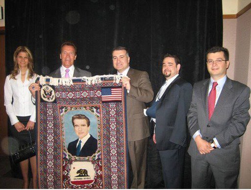 Wird Arnold Schwarzenegger verwenden diese Teppich?