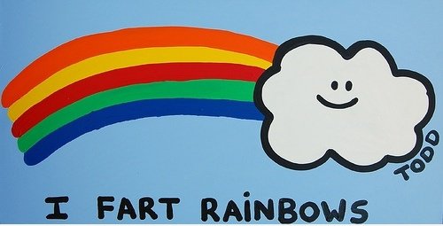 Ich Fart Regenbogen