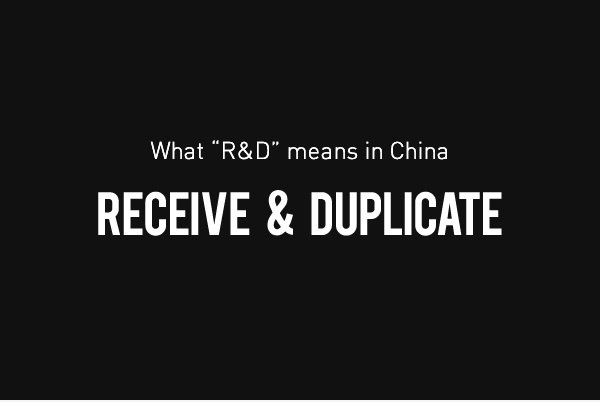 Was R & D Mittel in China