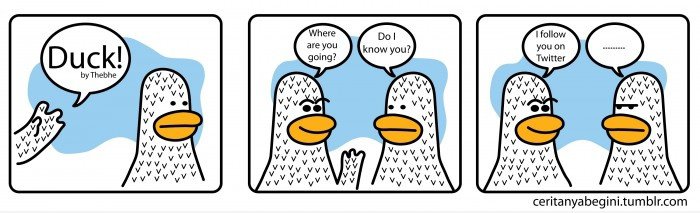 Twitter Ente