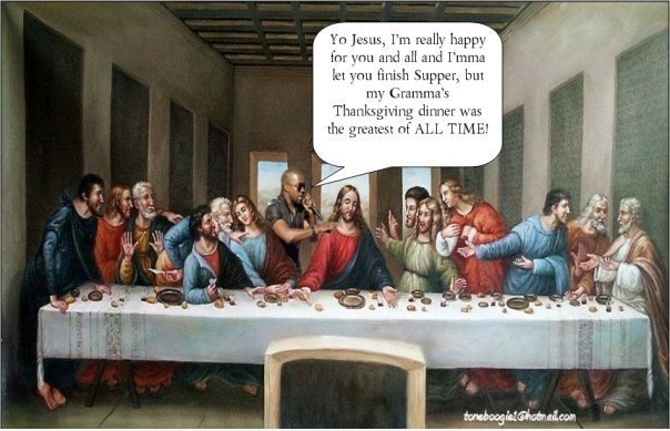 Kanye und das letzte Abendmahl