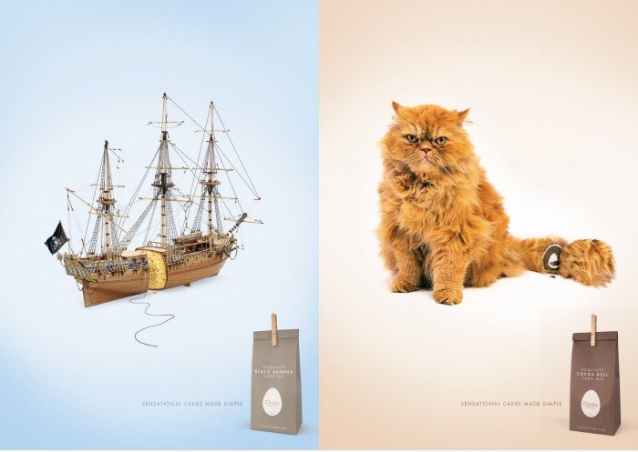Kreative ad: Delicious Cakes