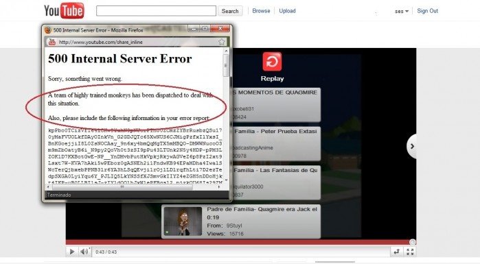 Youtube hoch trainierten Affen