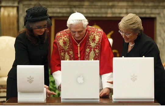 Papstes wie Apfel