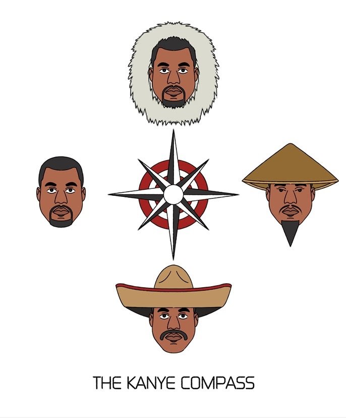 Die Kanye Compass