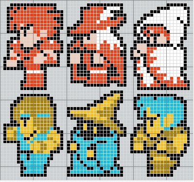 Kreuzstich - final fantasy