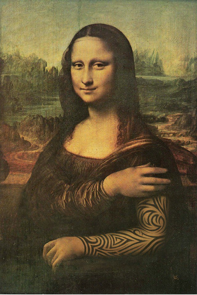 Tätowierte Monalisa