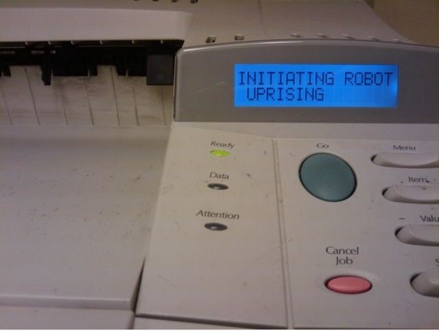 Initiieren Robot Uprising
