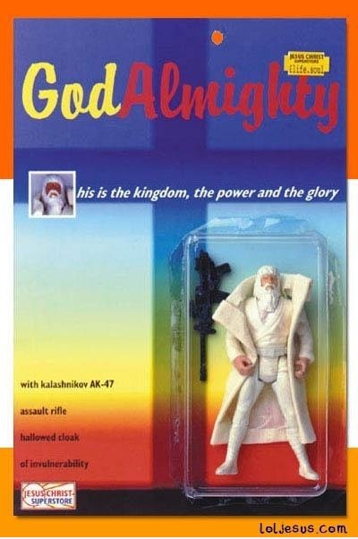 Gott, der Allmächtige: Die Action Figure