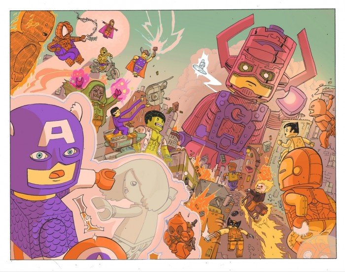 Lego meiner Marvel