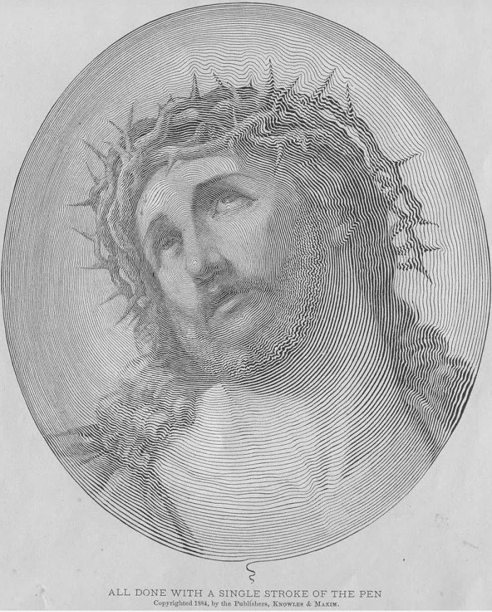 Einzel Streik Jesus Christus