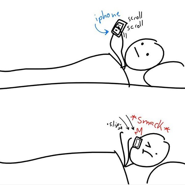 So wahr, wenn Sie das iPhone ...