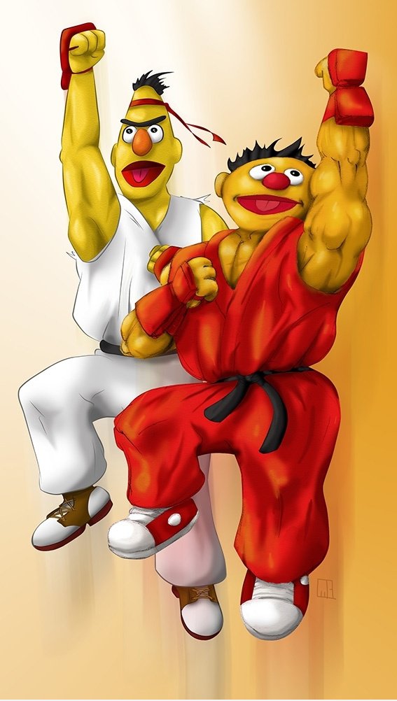 Sesame Street Fighter