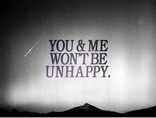 You & me