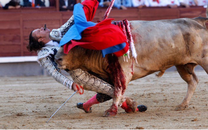 Bullfighter Ouch!
