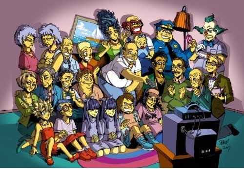 Die Simpsons Anime Style