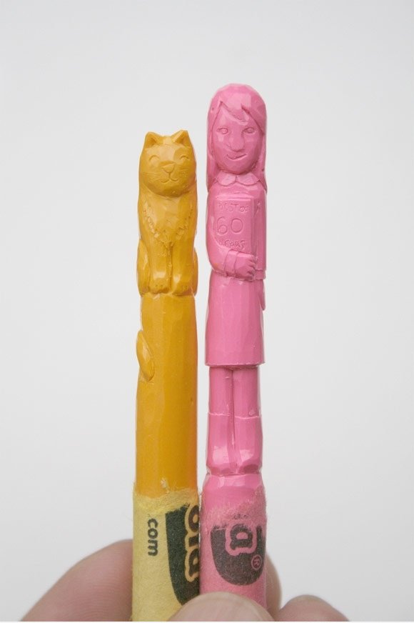 Crayon Totem Sculpture
