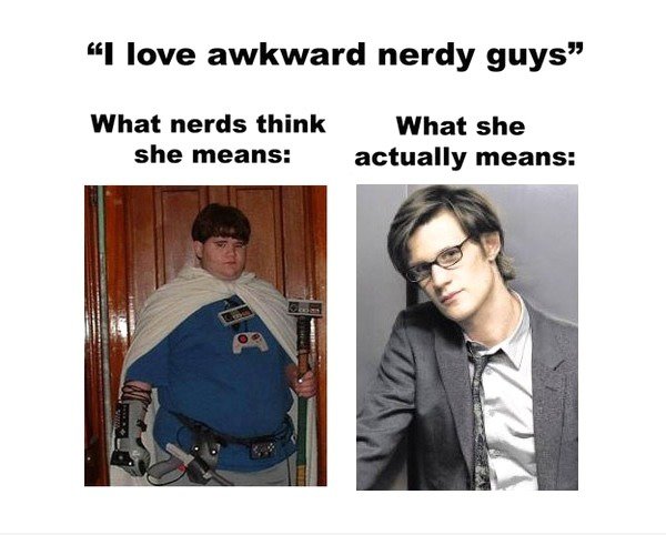 Ich liebe umständlich nerdy Kerle