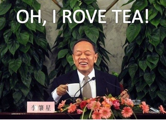 Ich Rove Tea!