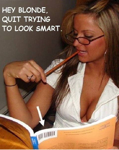 Smart-Blondine?