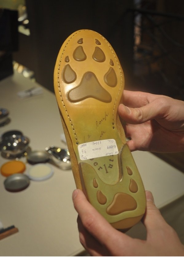 Tragen Footprints Schuhe